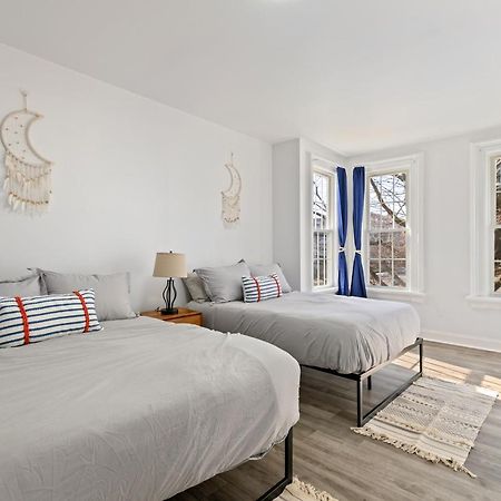 Orange Oasis In The Heart Of East Rock With Free Parking Near Dt And Yale Apartment New Haven Exterior photo