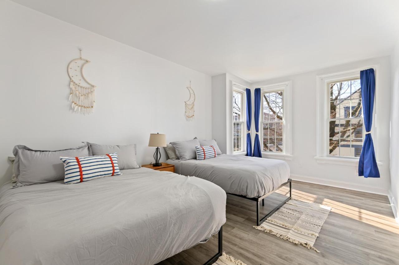 Orange Oasis In The Heart Of East Rock With Free Parking Near Dt And Yale Apartment New Haven Exterior photo
